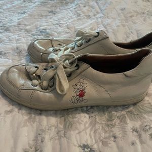 Coach, Disney, Mickey, all leather sneakers